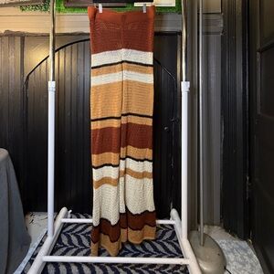 New York & Company Knit Pants with Stripes